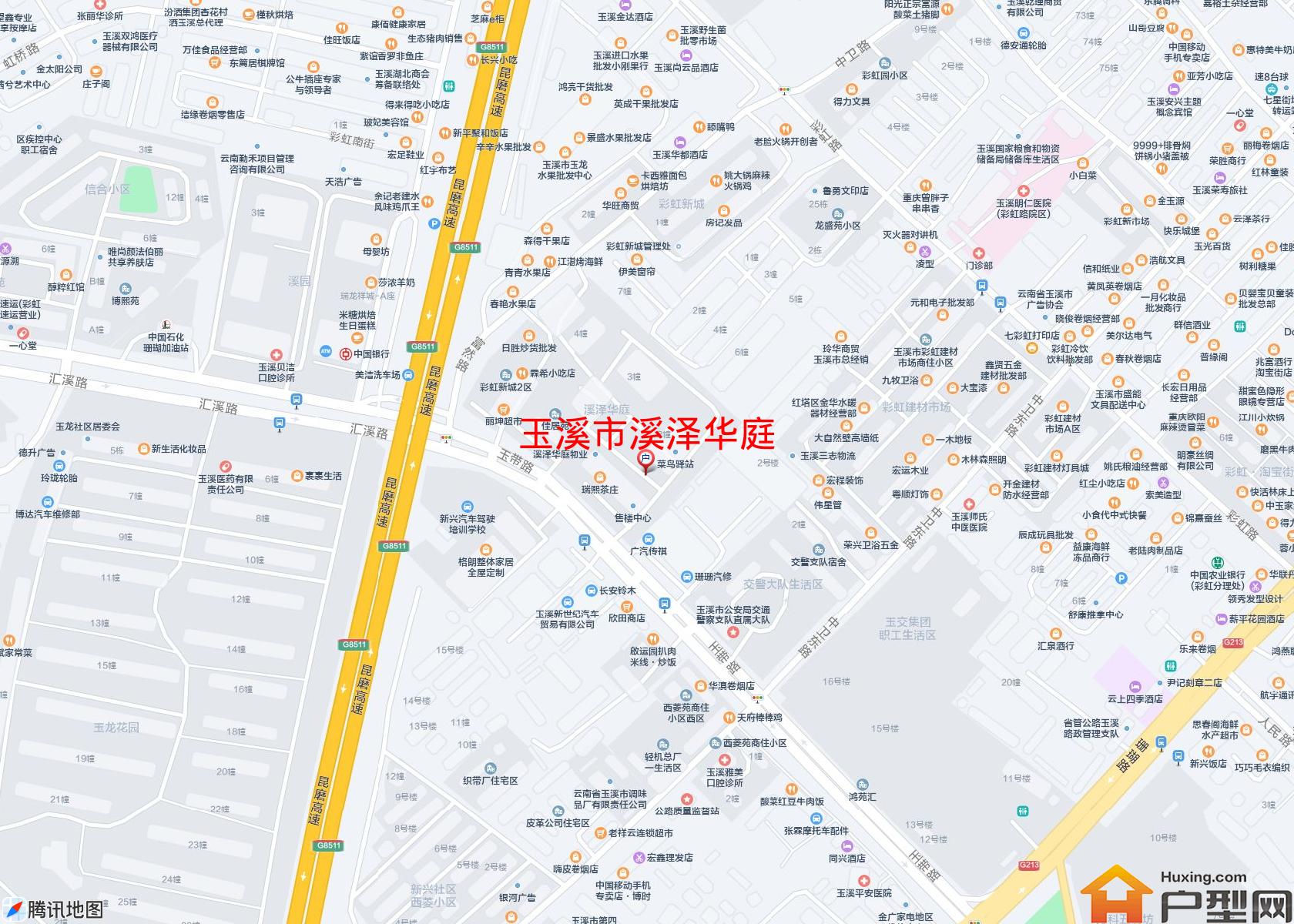 溪泽华庭小区 - 户型网
