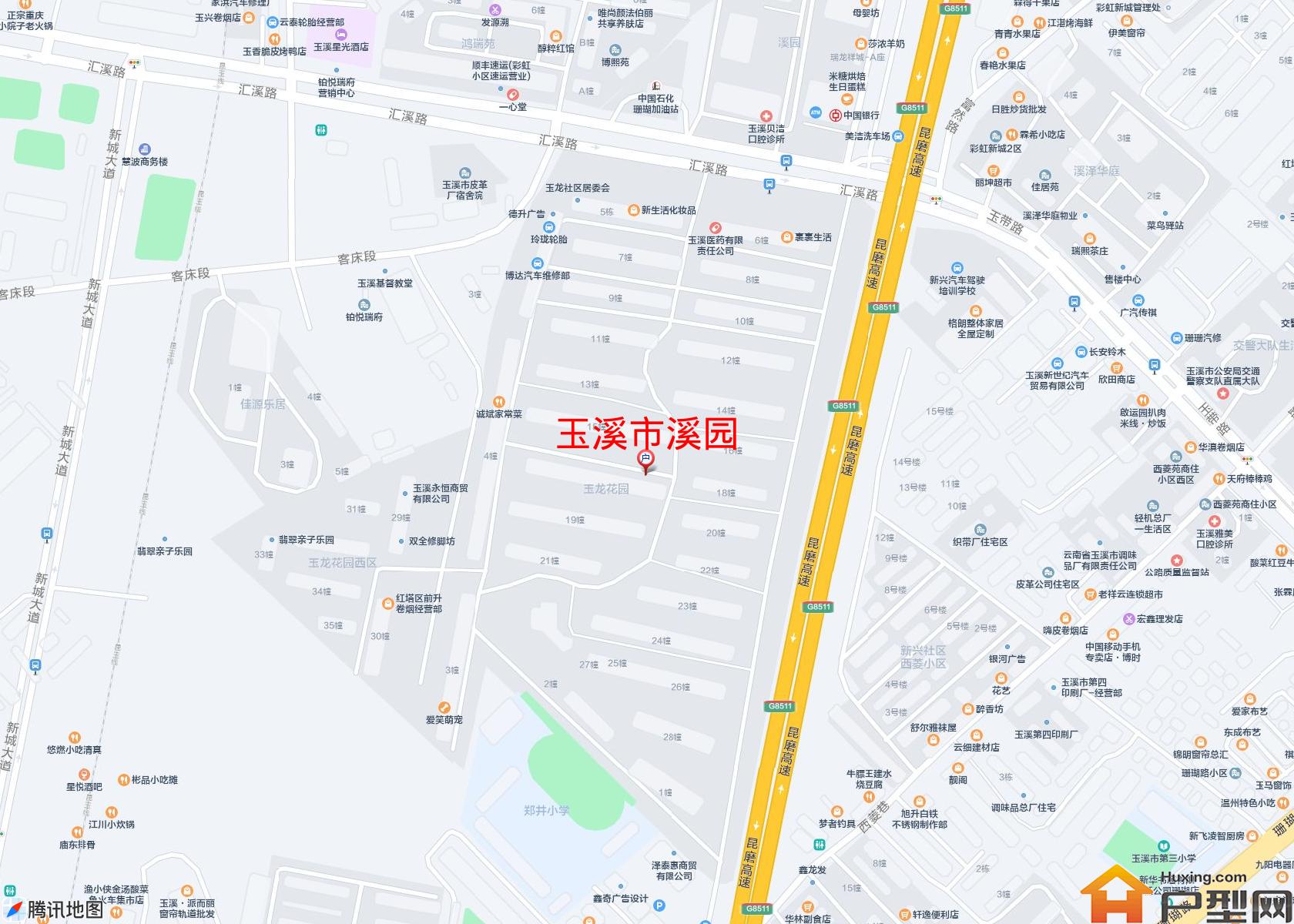 溪园小区 - 户型网