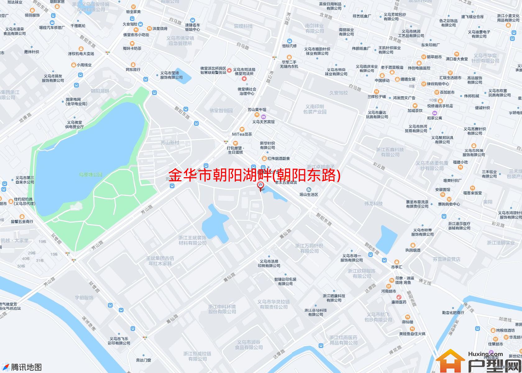 朝阳湖畔(朝阳东路)小区 - 户型网