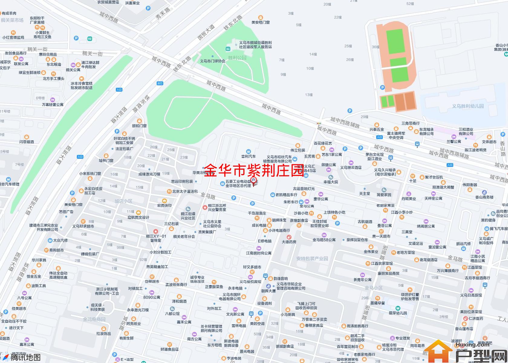 紫荆庄园小区 - 户型网