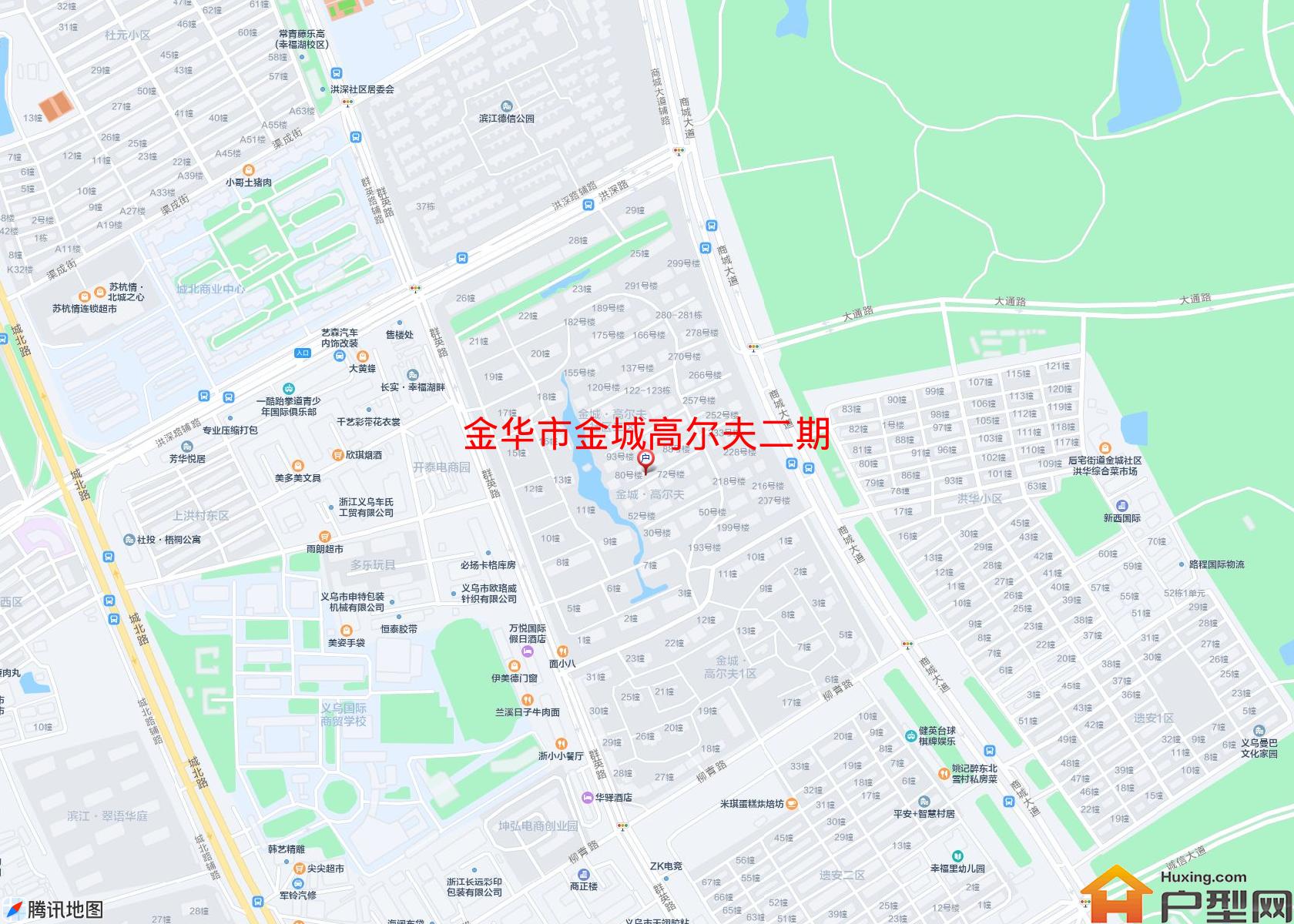 金城高尔夫二期小区 - 户型网
