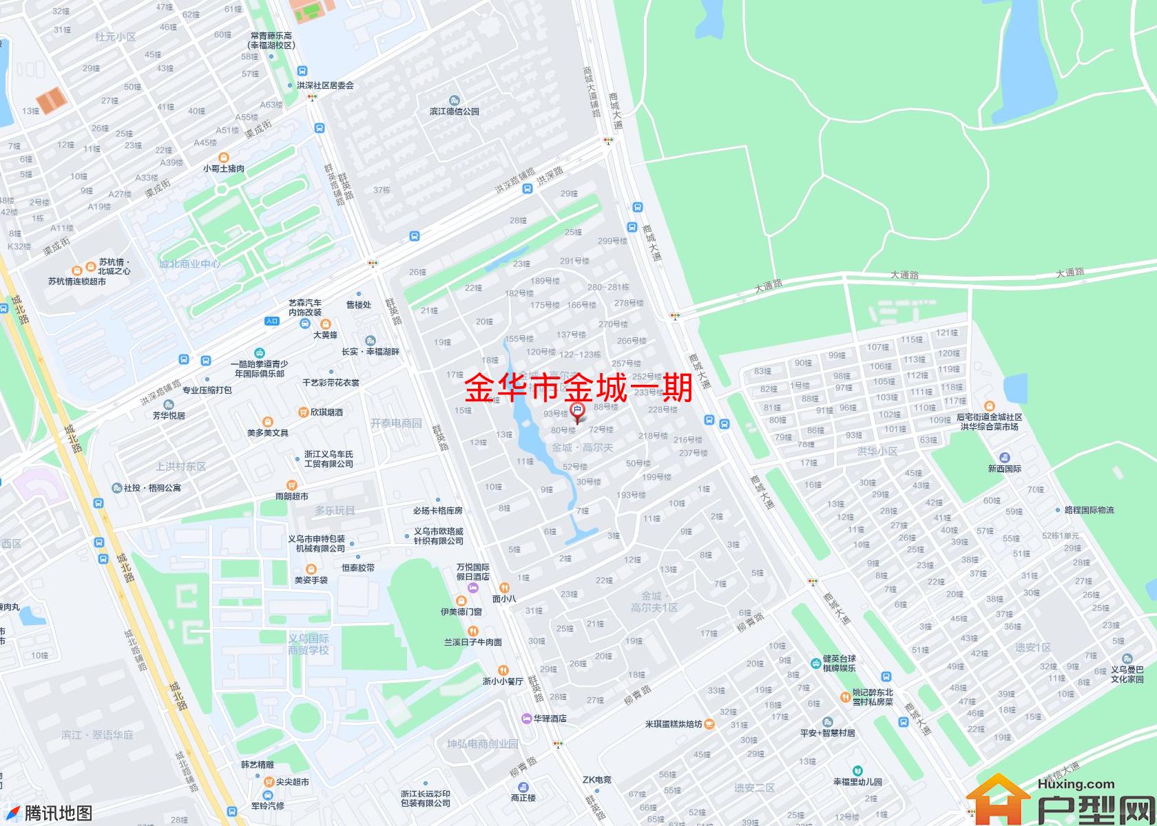 金城一期小区 - 户型网