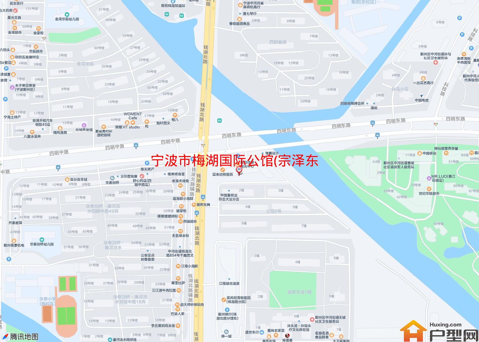 梅湖国际公馆(宗泽东路666号)小区 - 户型网