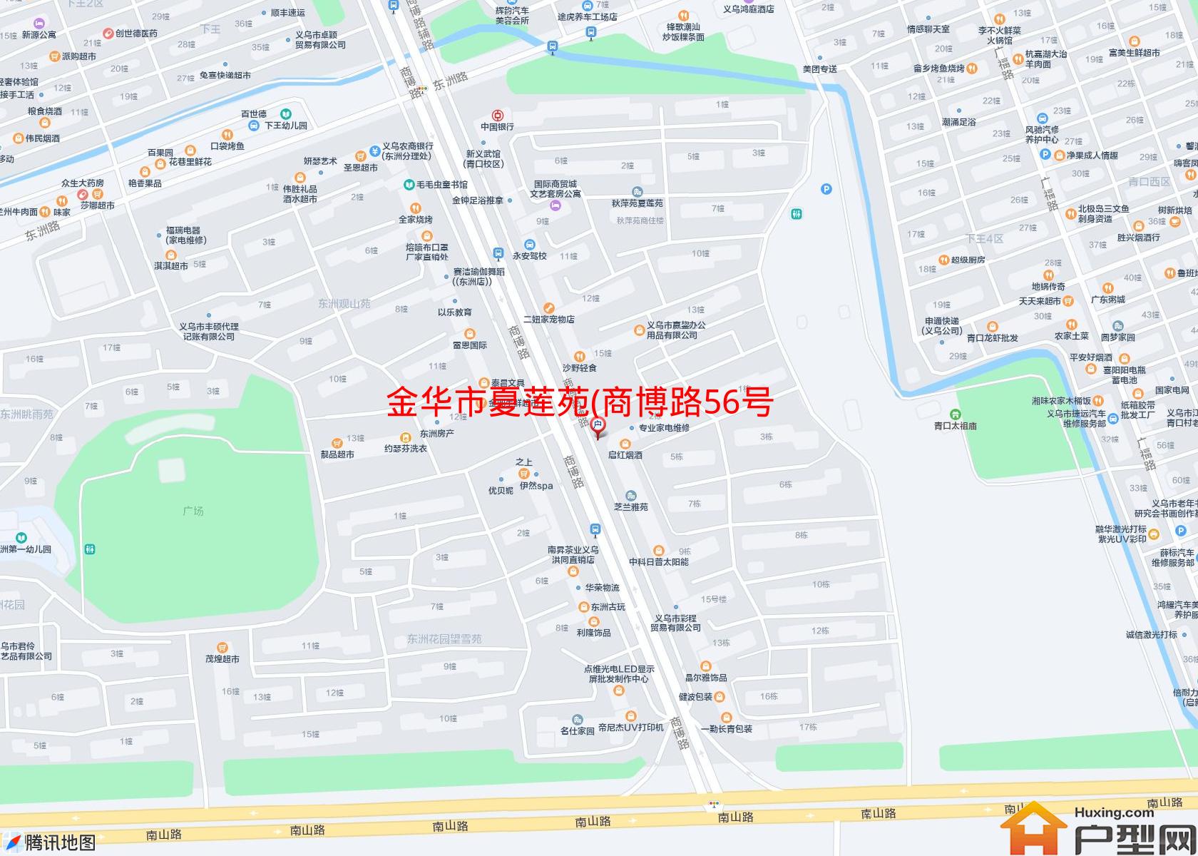 夏莲苑(商博路56号)小区 - 户型网
