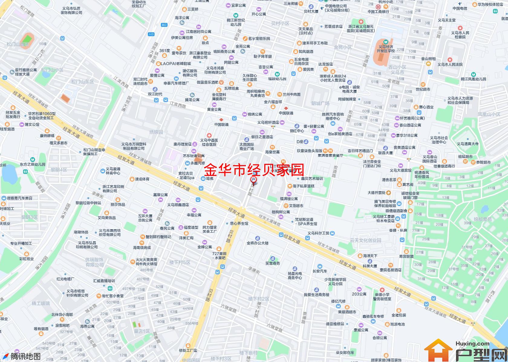 经贝家园小区 - 户型网