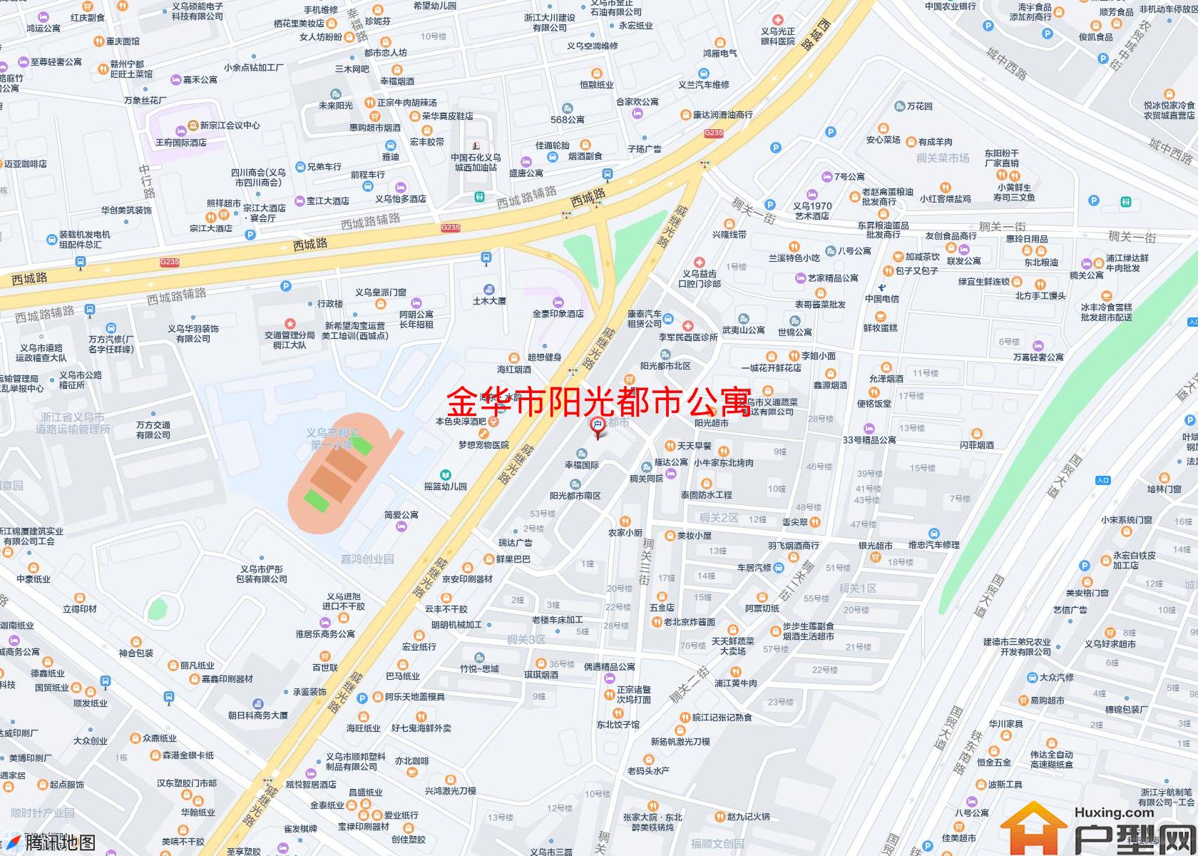 阳光都市公寓小区 - 户型网
