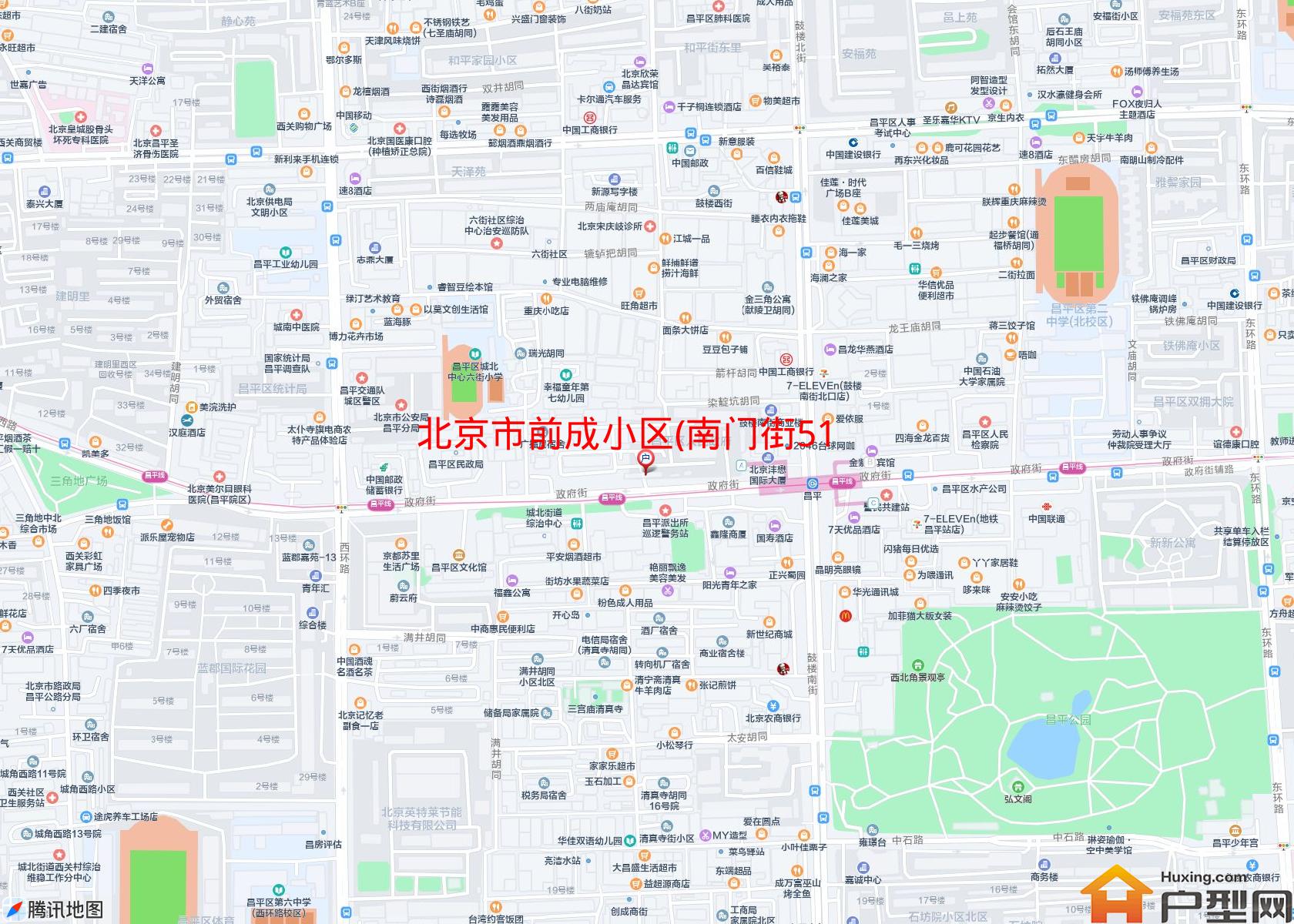 前成小区(南门街518号)小区 - 户型网
