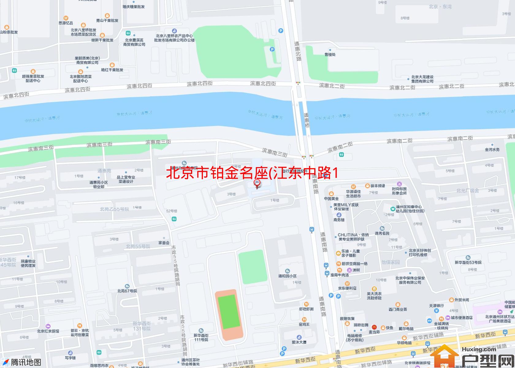 铂金名座(江东中路181号)小区 - 户型网