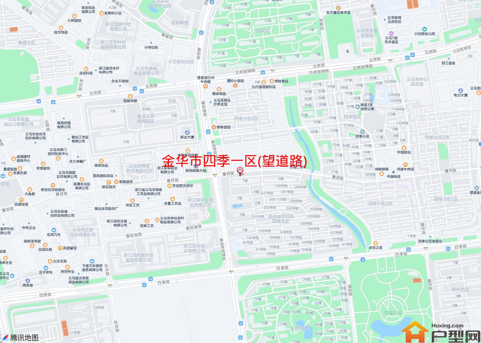 四季一区(望道路)小区 - 户型网