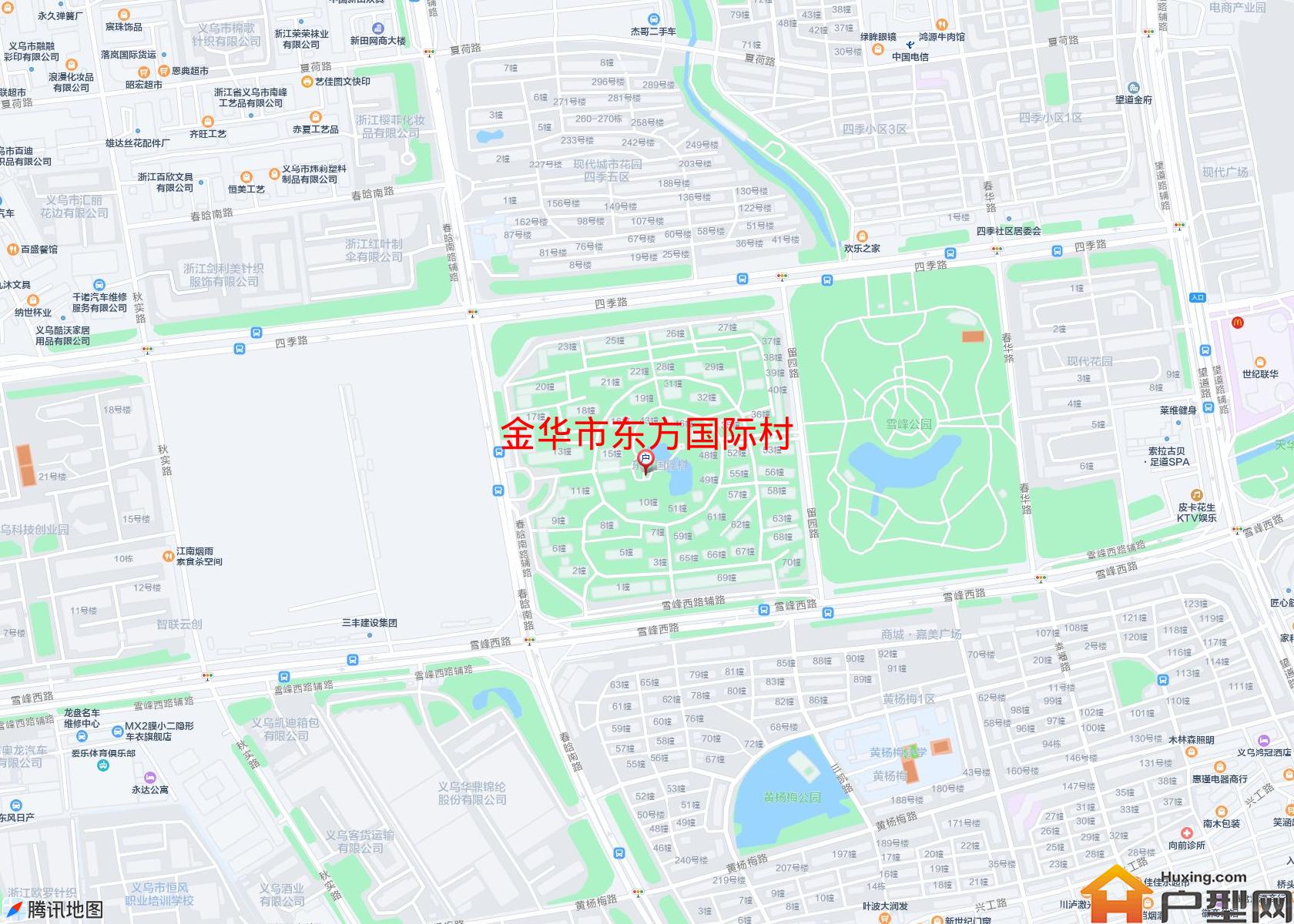 东方国际村小区 - 户型网