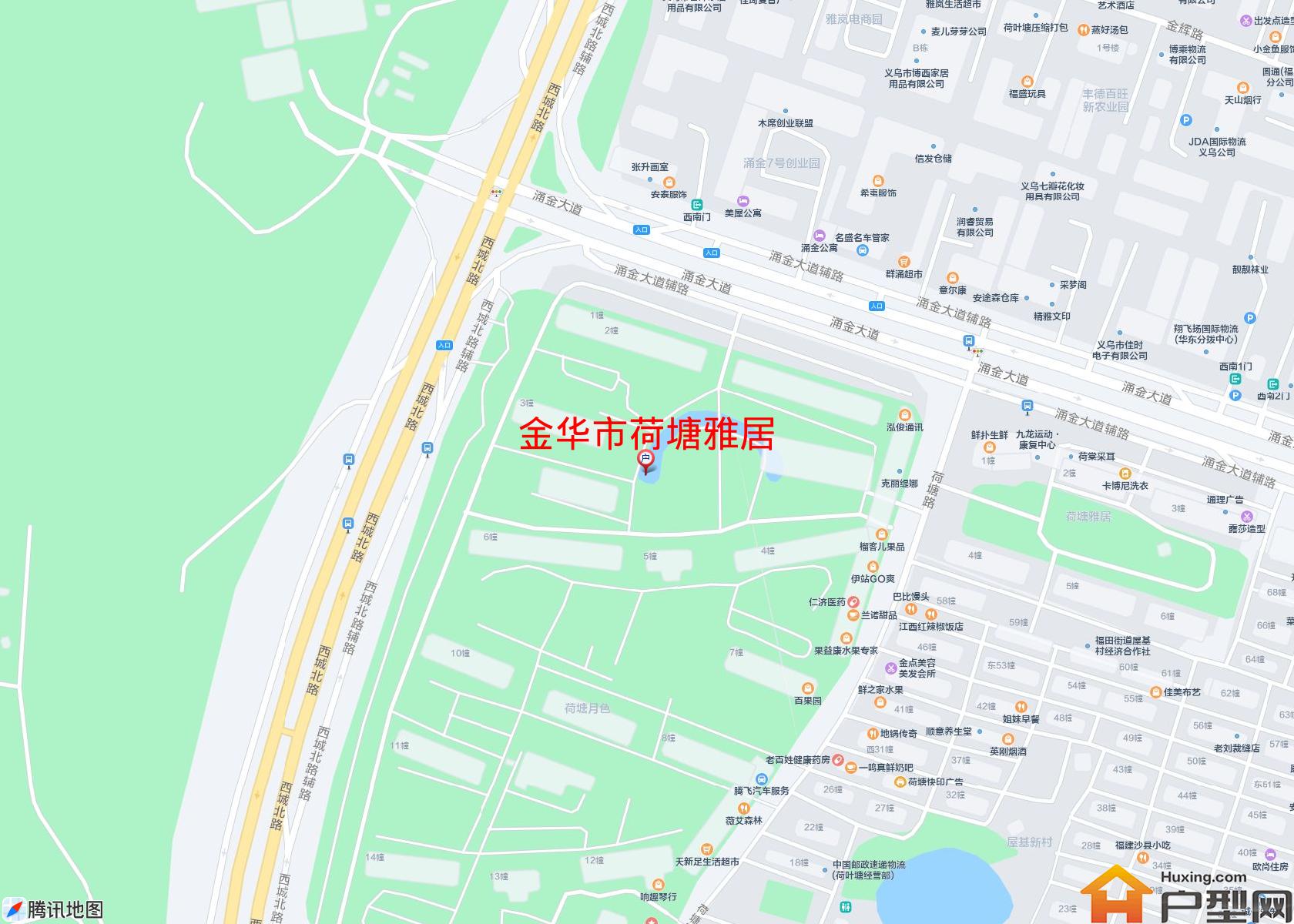 荷塘雅居小区 - 户型网