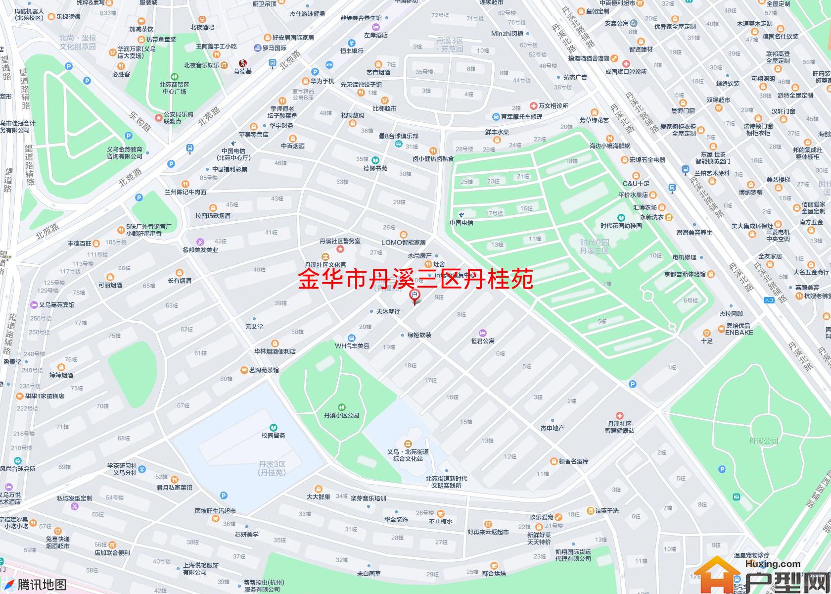 丹溪三区丹桂苑小区 - 户型网