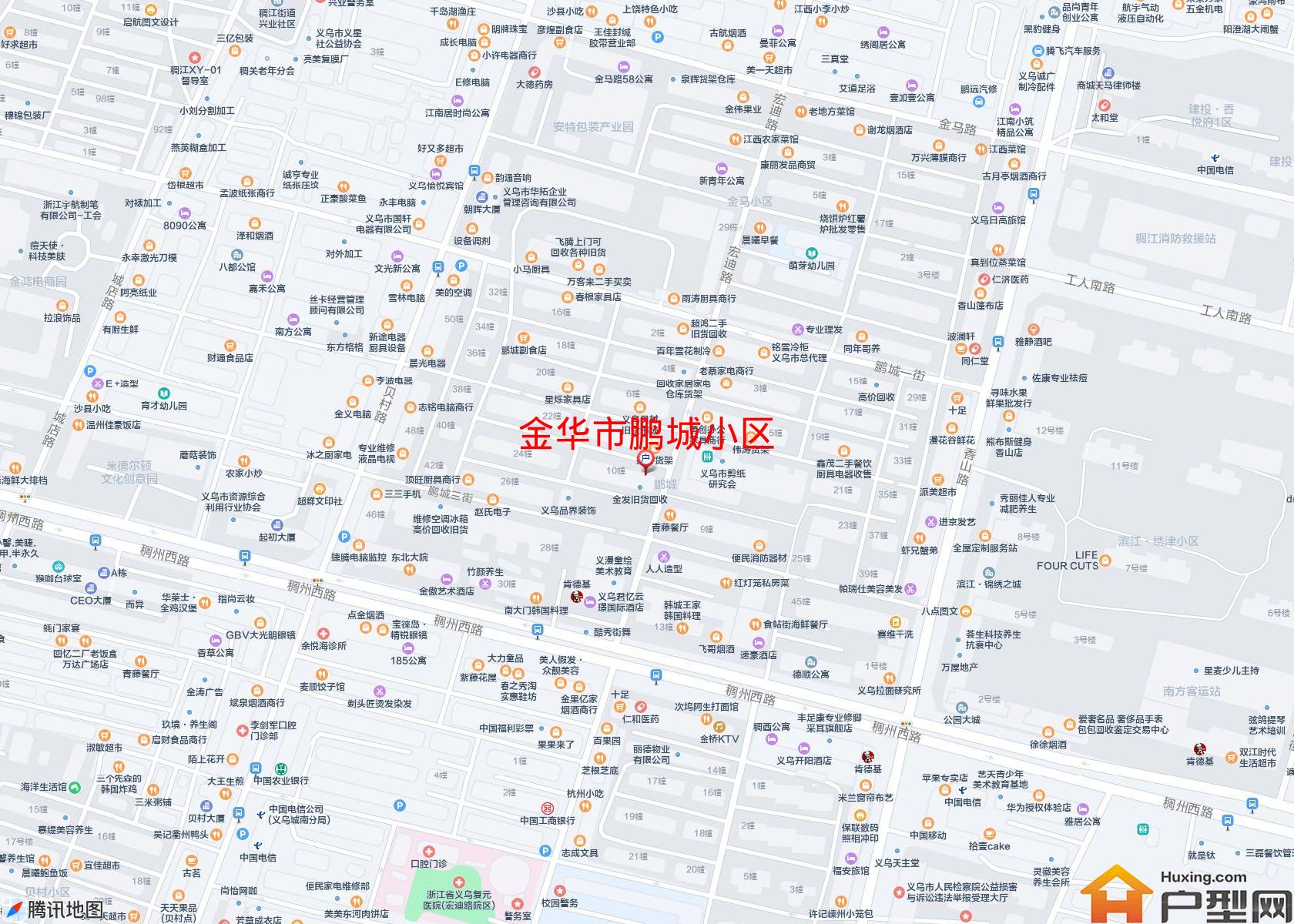 鹏城小区小区 - 户型网