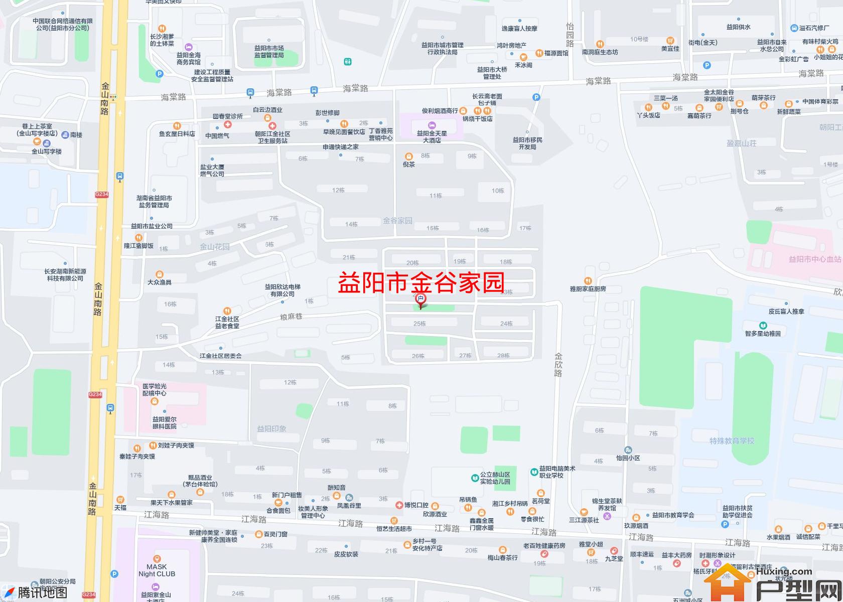 金谷家园小区 - 户型网
