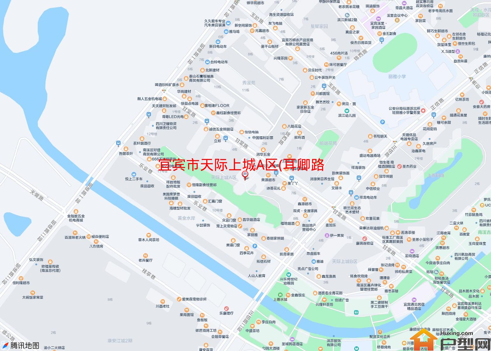天际上城A区(耳卿路199号)小区 - 户型网