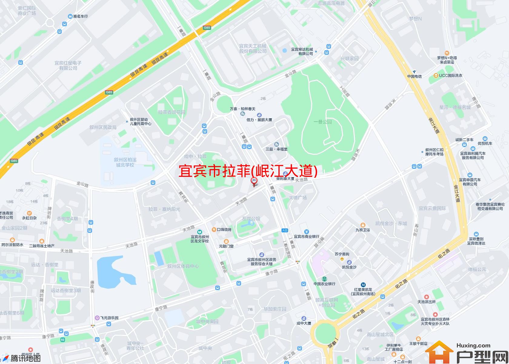 拉菲(岷江大道)小区 - 户型网