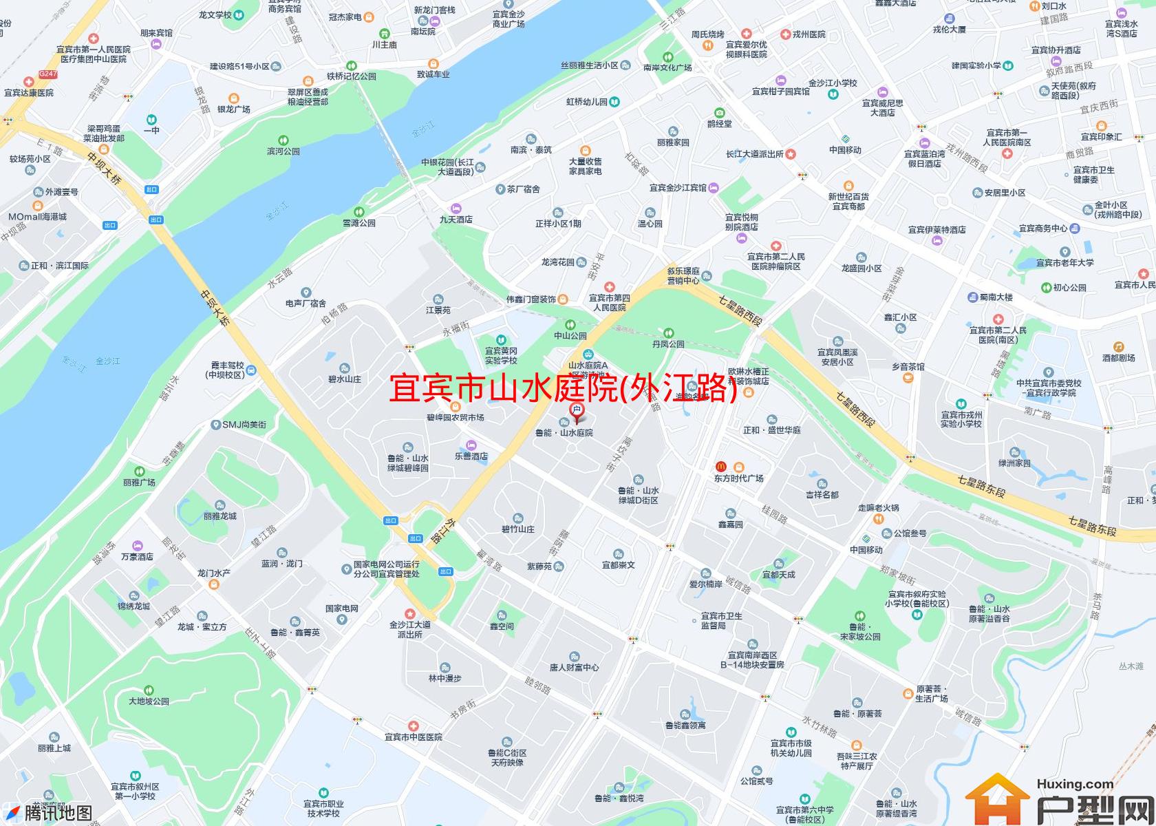 山水庭院(外江路)小区 - 户型网