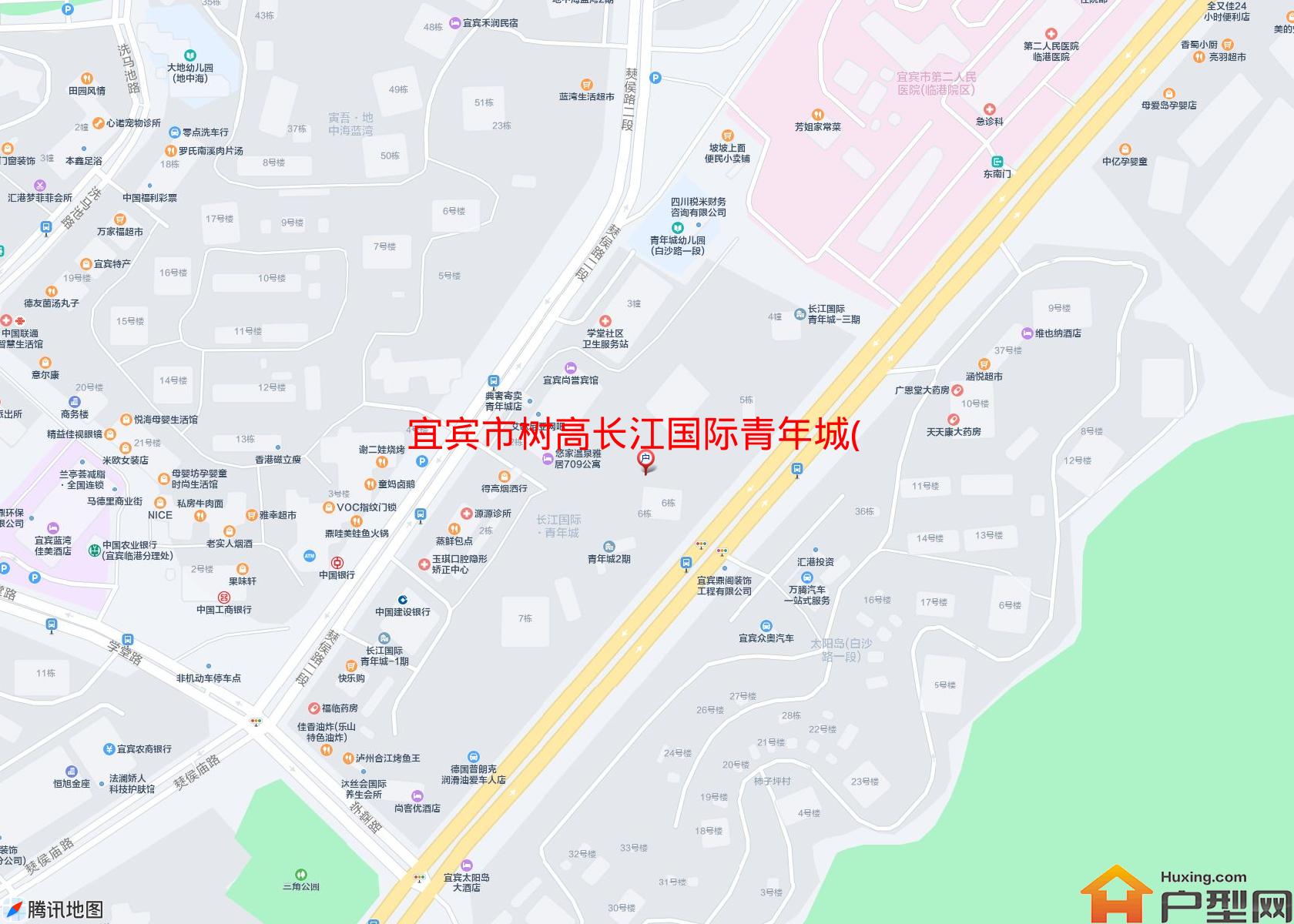 树高长江国际青年城(白沙路一段)小区 - 户型网