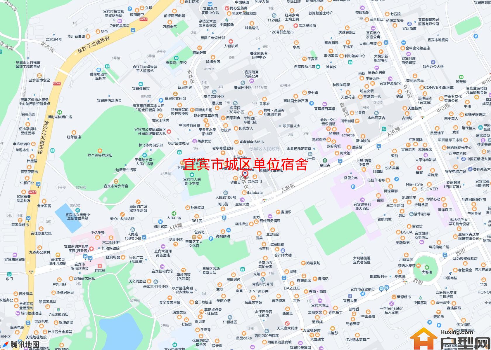 城区单位宿舍小区 - 户型网