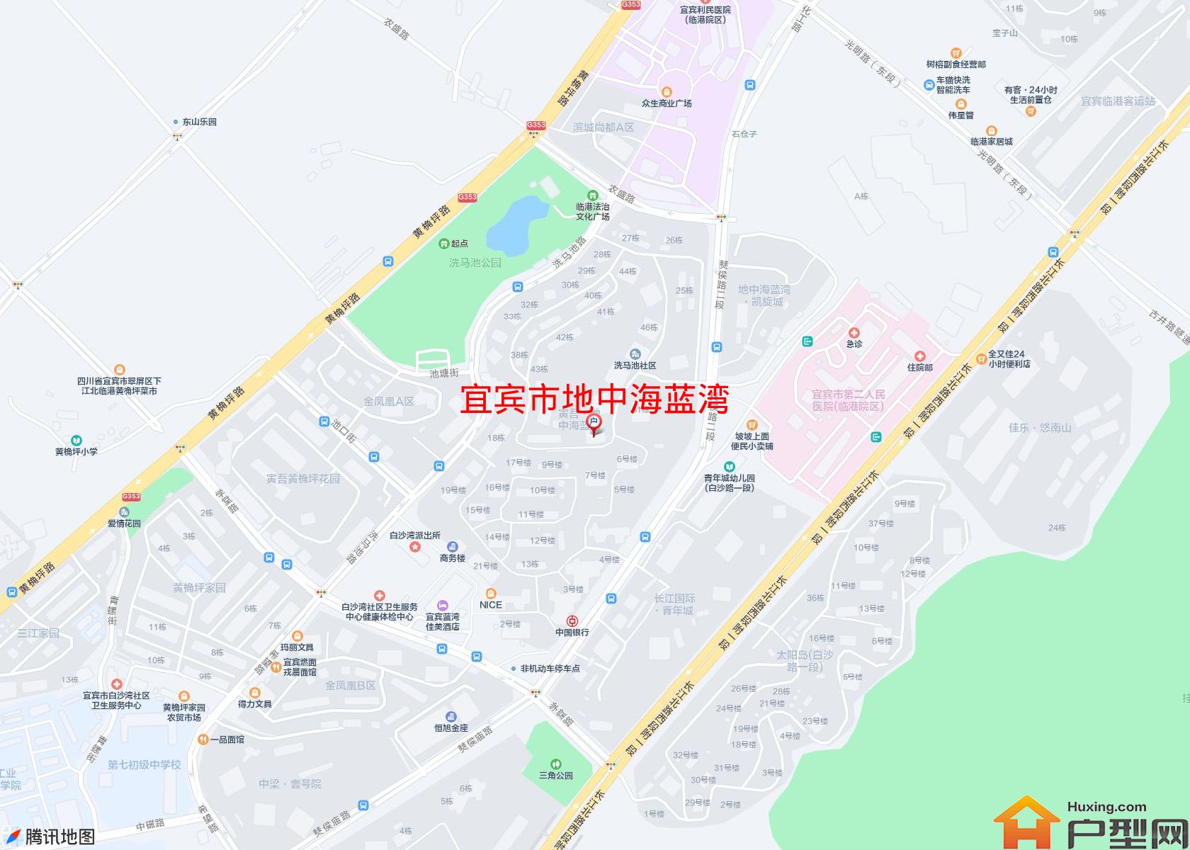 地中海蓝湾小区 - 户型网