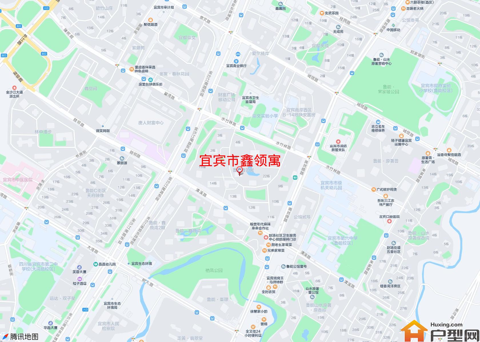 鑫领寓小区 - 户型网