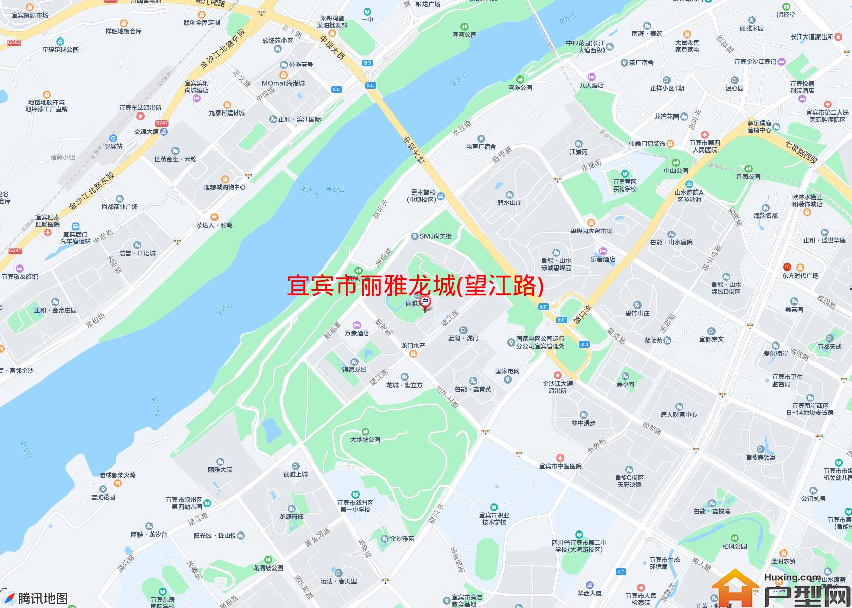 丽雅龙城(望江路)小区 - 户型网
