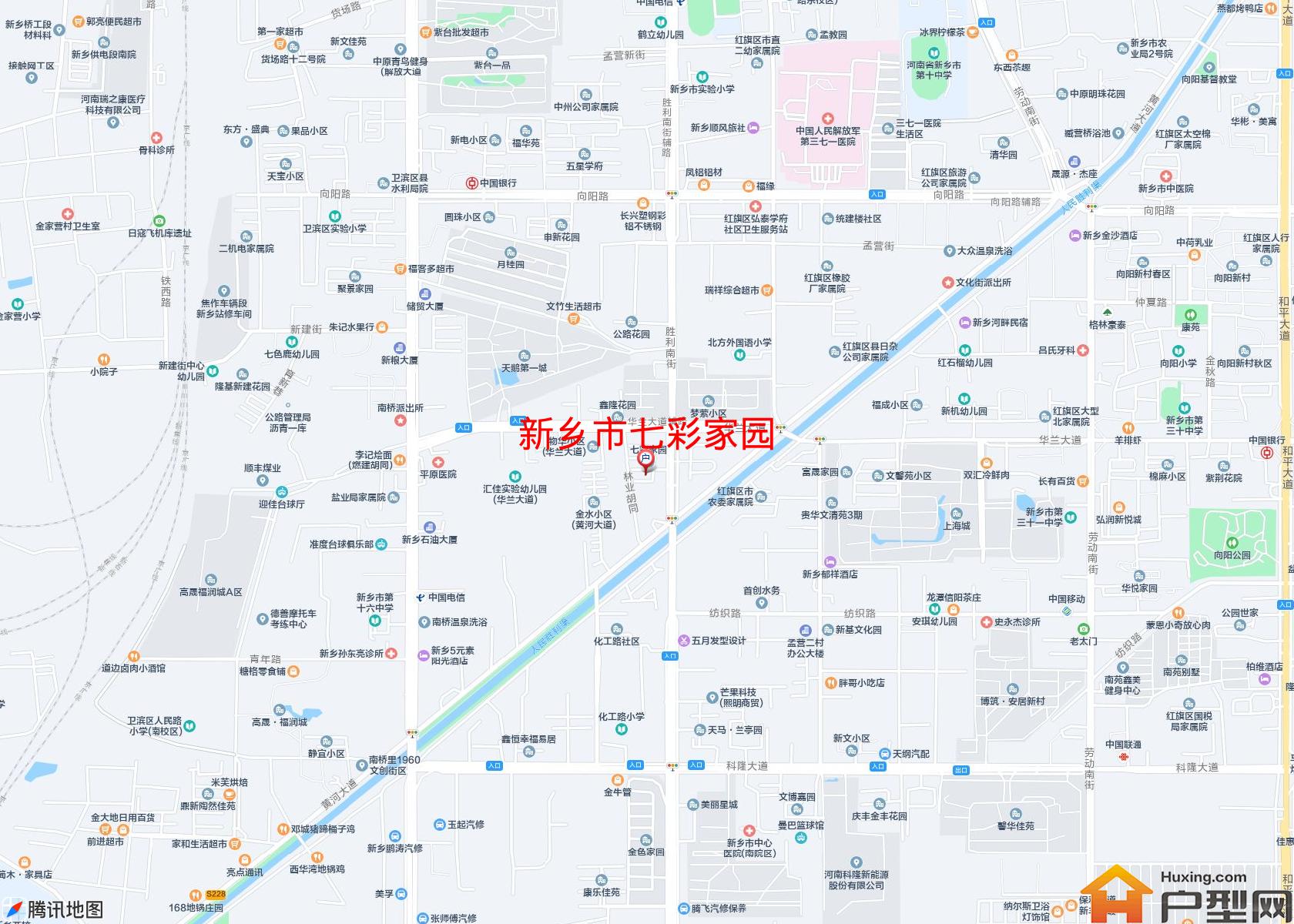 七彩家园小区 - 户型网