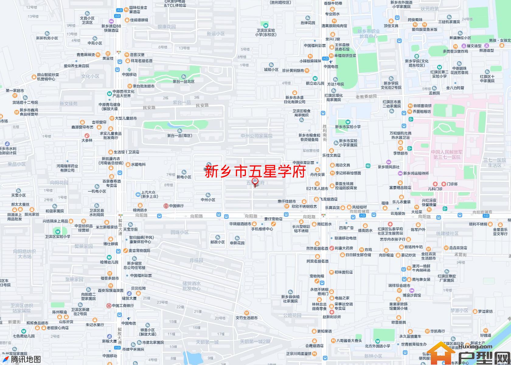 五星学府小区 - 户型网