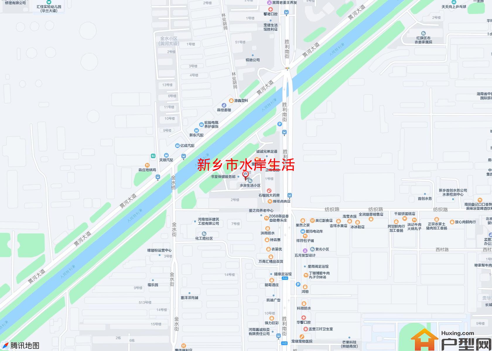 水岸生活小区 - 户型网