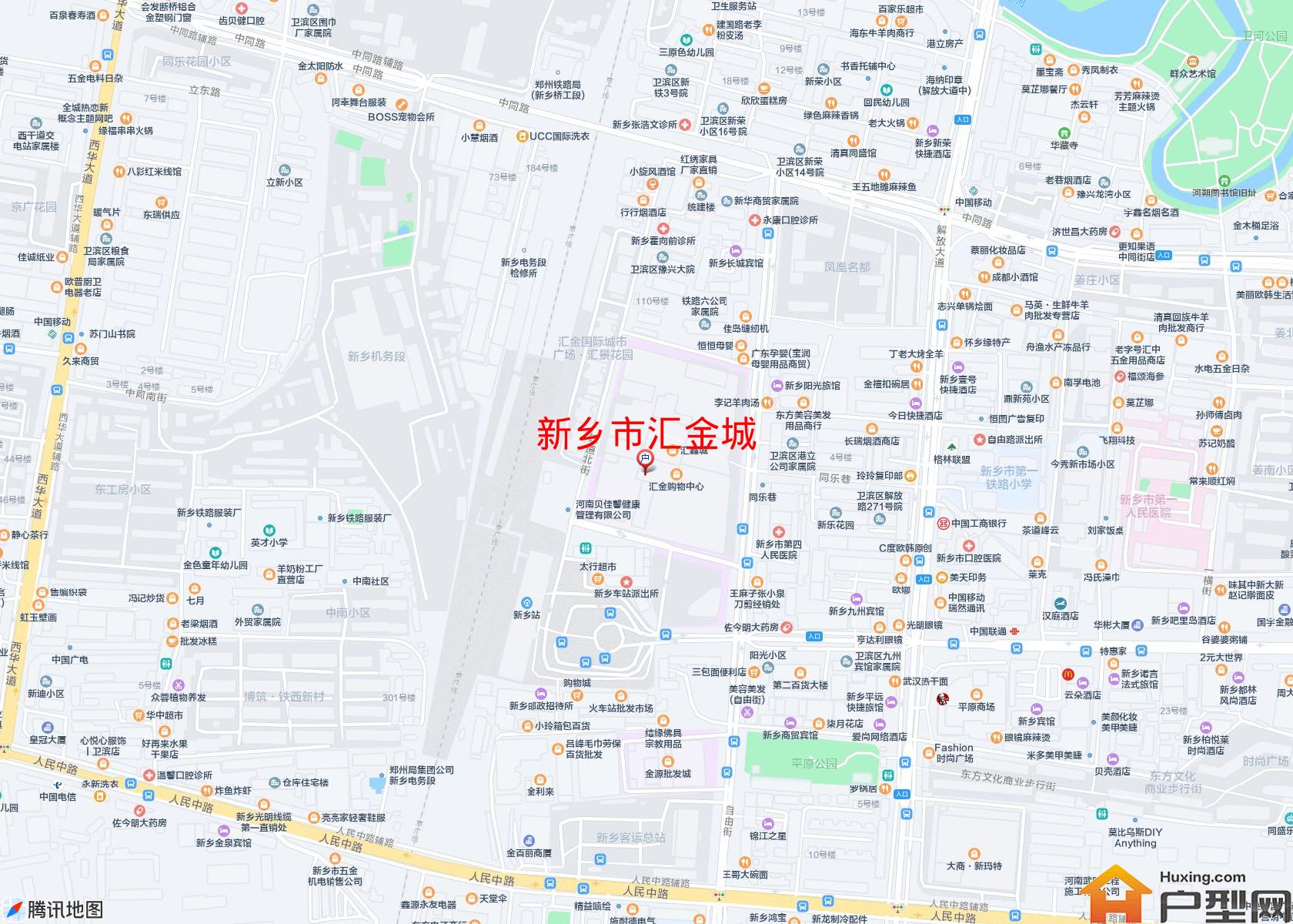 汇金城小区 - 户型网