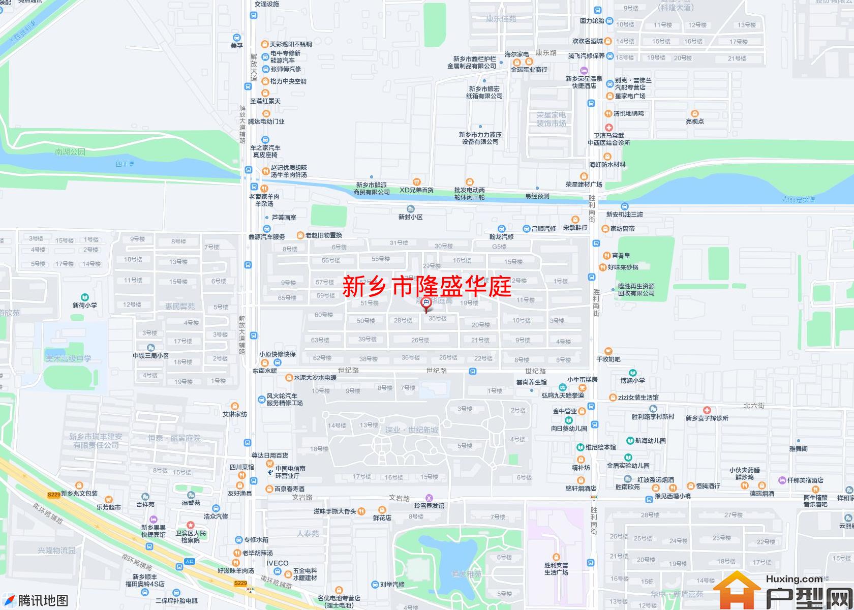 隆盛华庭小区 - 户型网