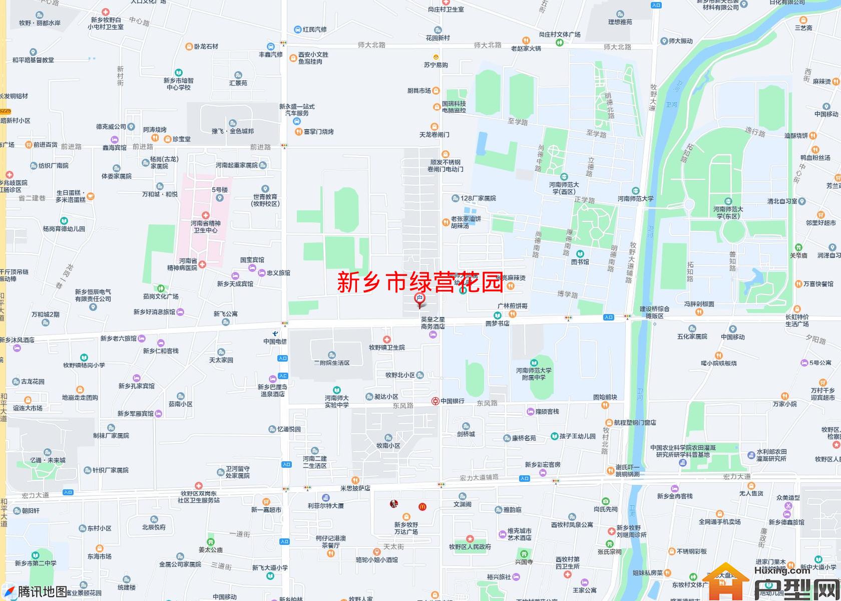 绿营花园小区 - 户型网