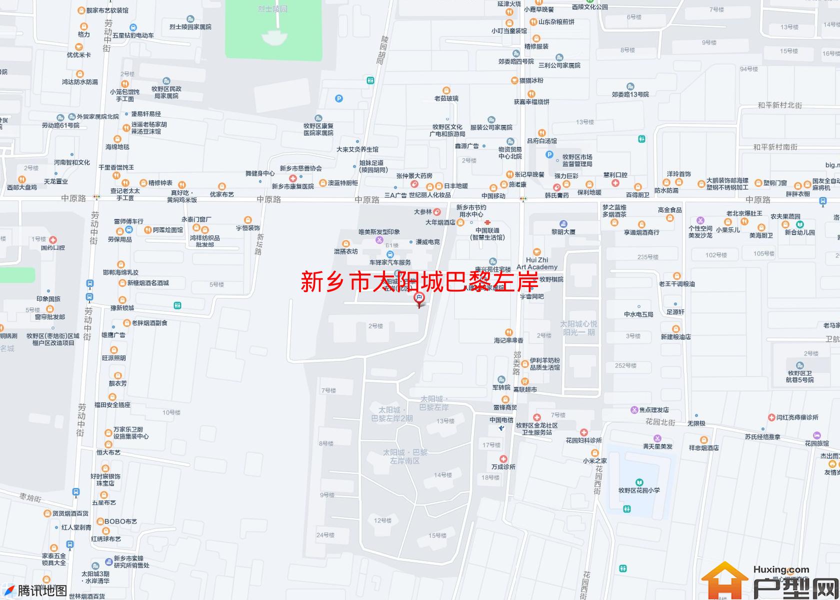 太阳城巴黎左岸小区 - 户型网