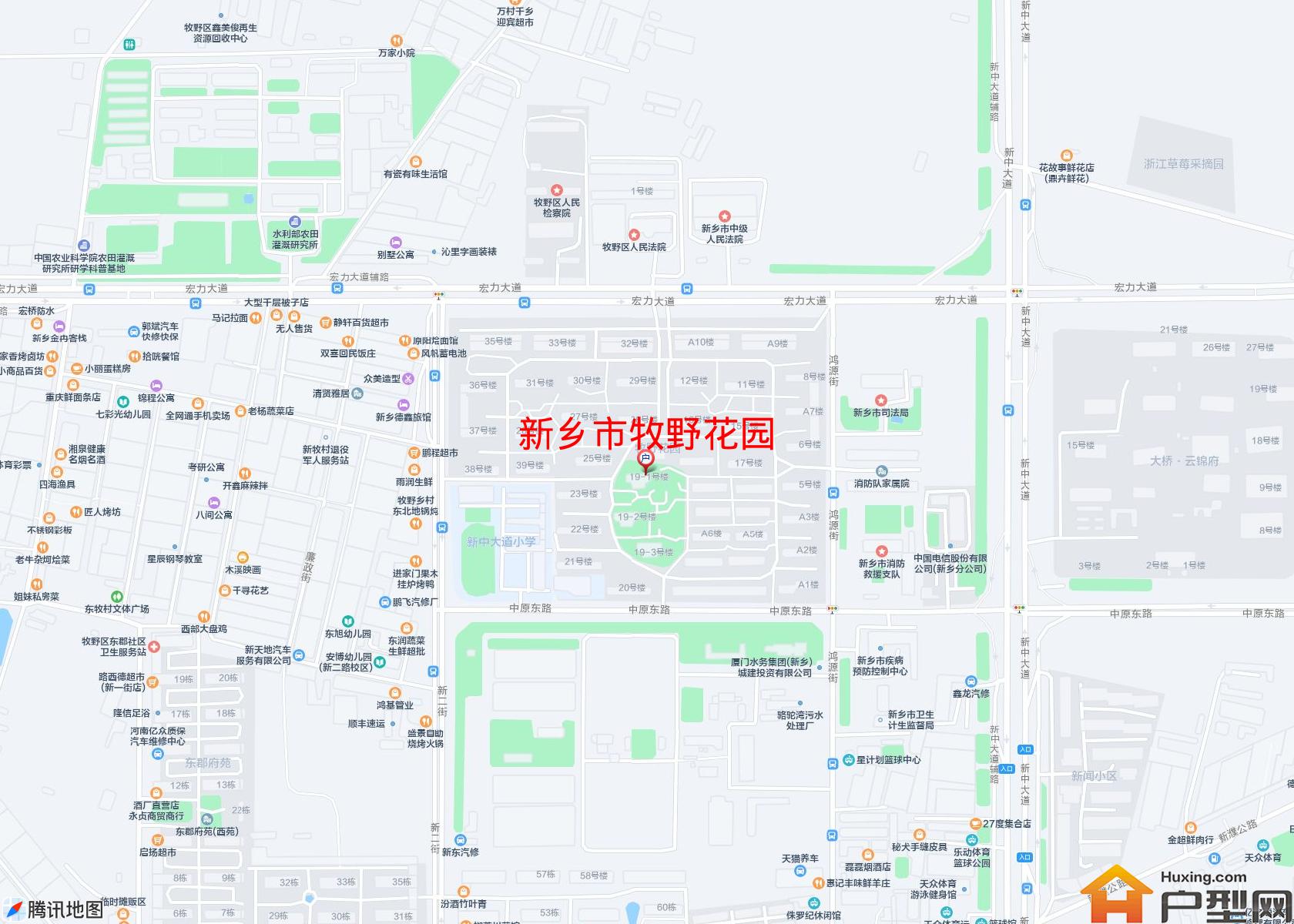 牧野花园小区 - 户型网
