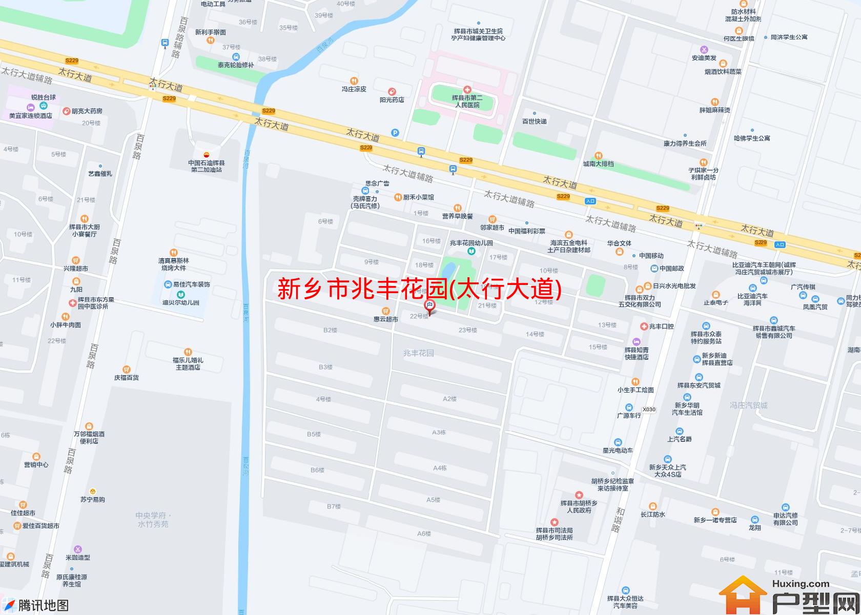 兆丰花园(太行大道)小区 - 户型网