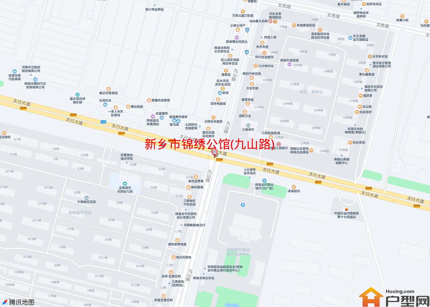 锦绣公馆(九山路)小区 - 户型网