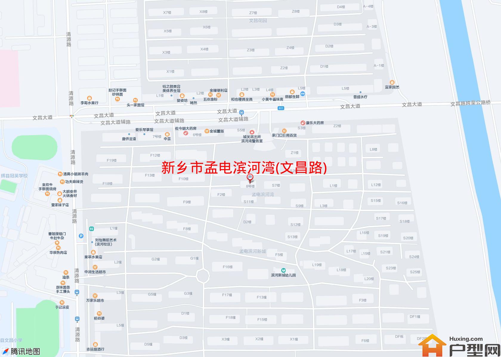 孟电滨河湾(文昌路)小区 - 户型网