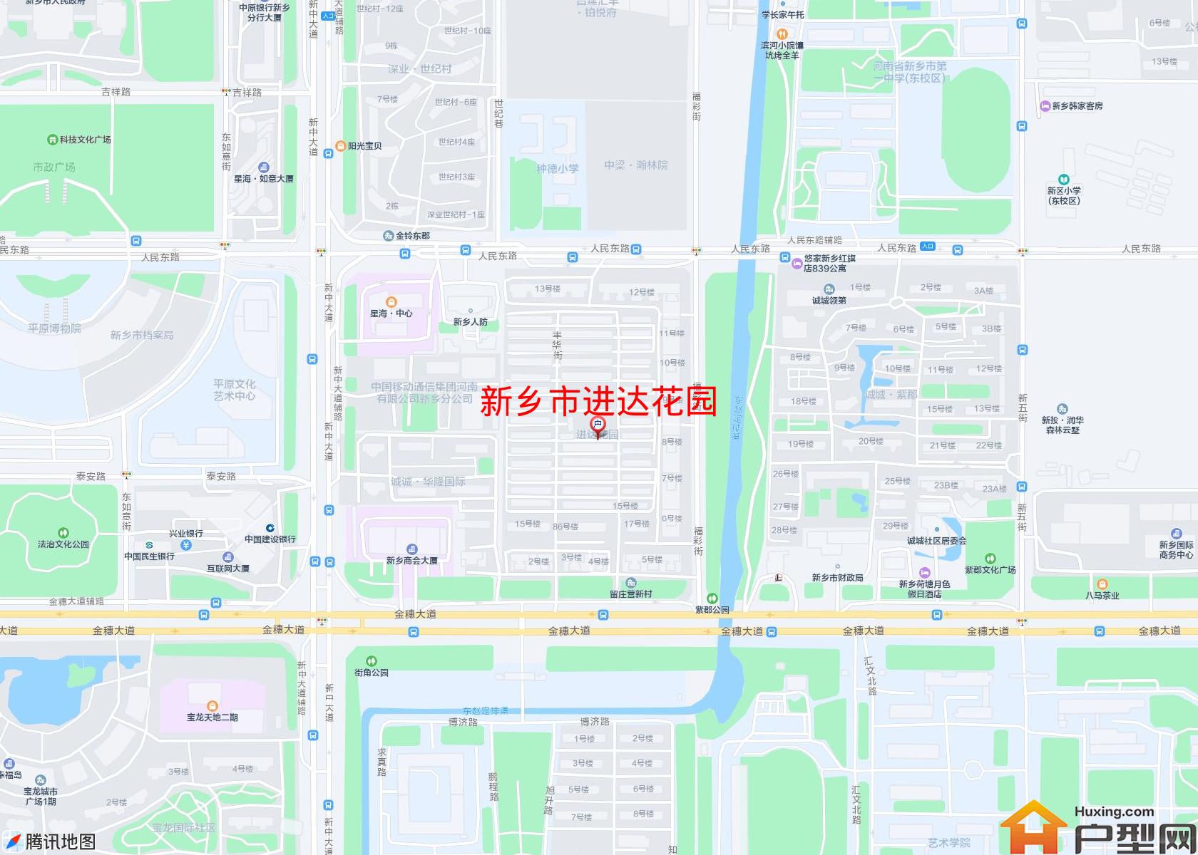 进达花园小区 - 户型网