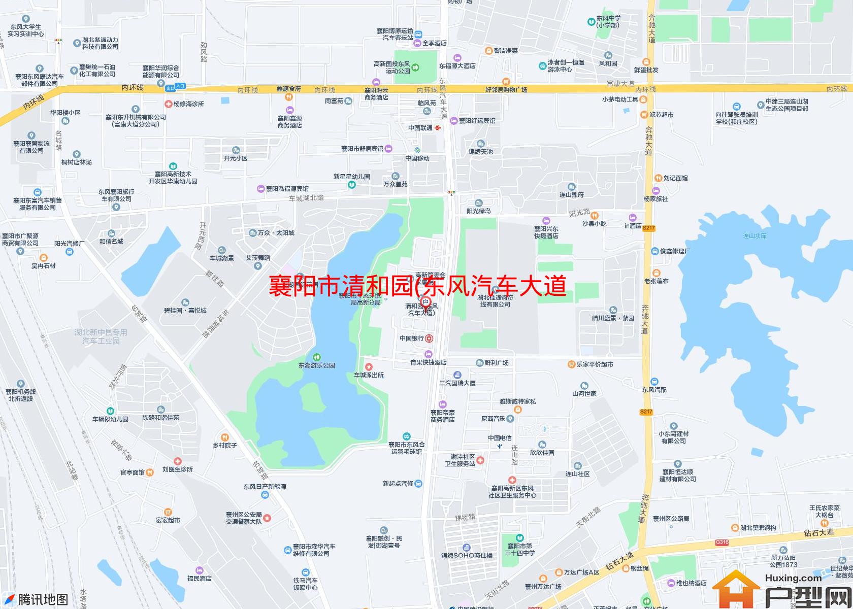 清和园(东风汽车大道17号)小区 - 户型网
