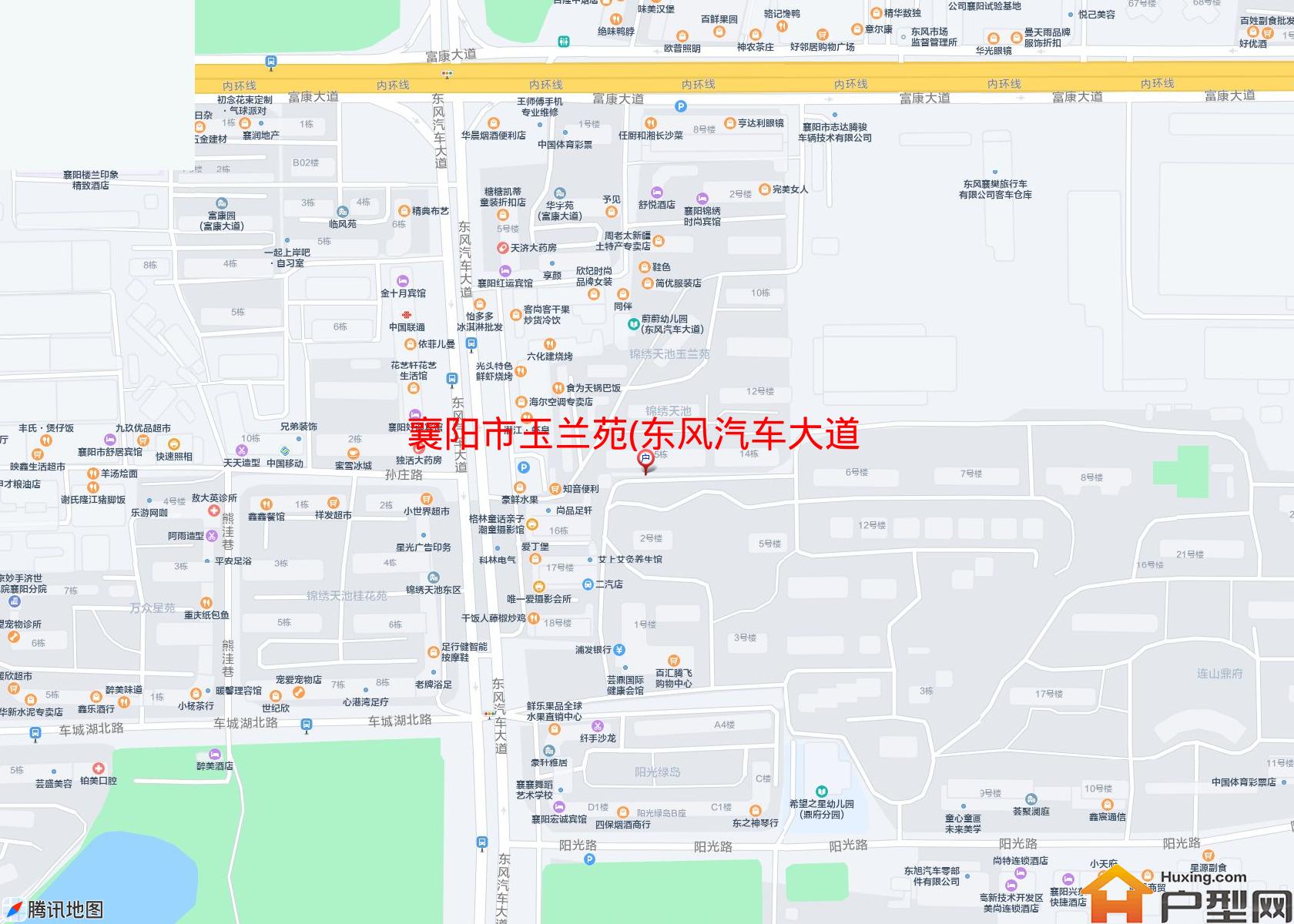 玉兰苑(东风汽车大道)小区 - 户型网