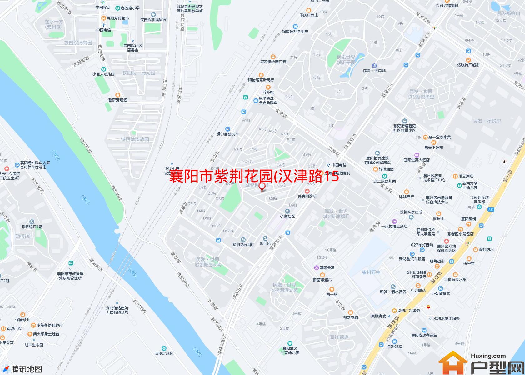 紫荆花园(汉津路15号)小区 - 户型网
