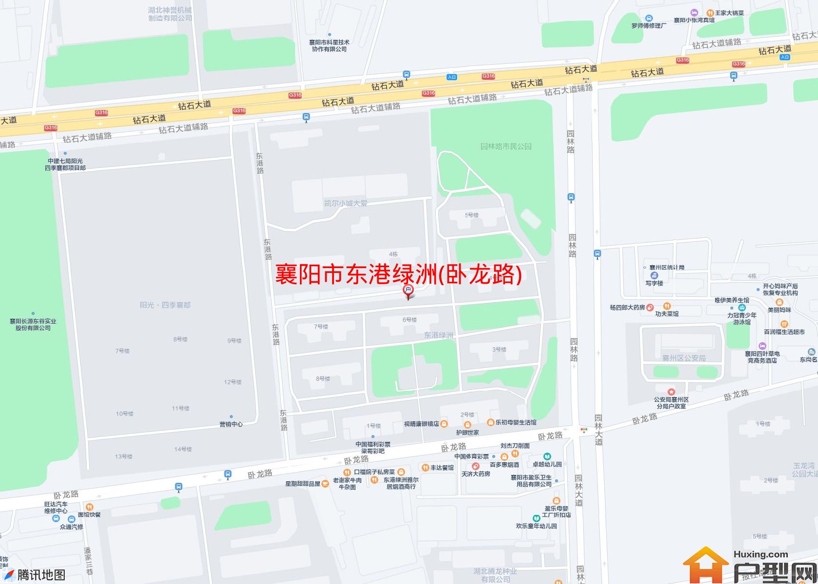 东港绿洲(卧龙路)小区 - 户型网