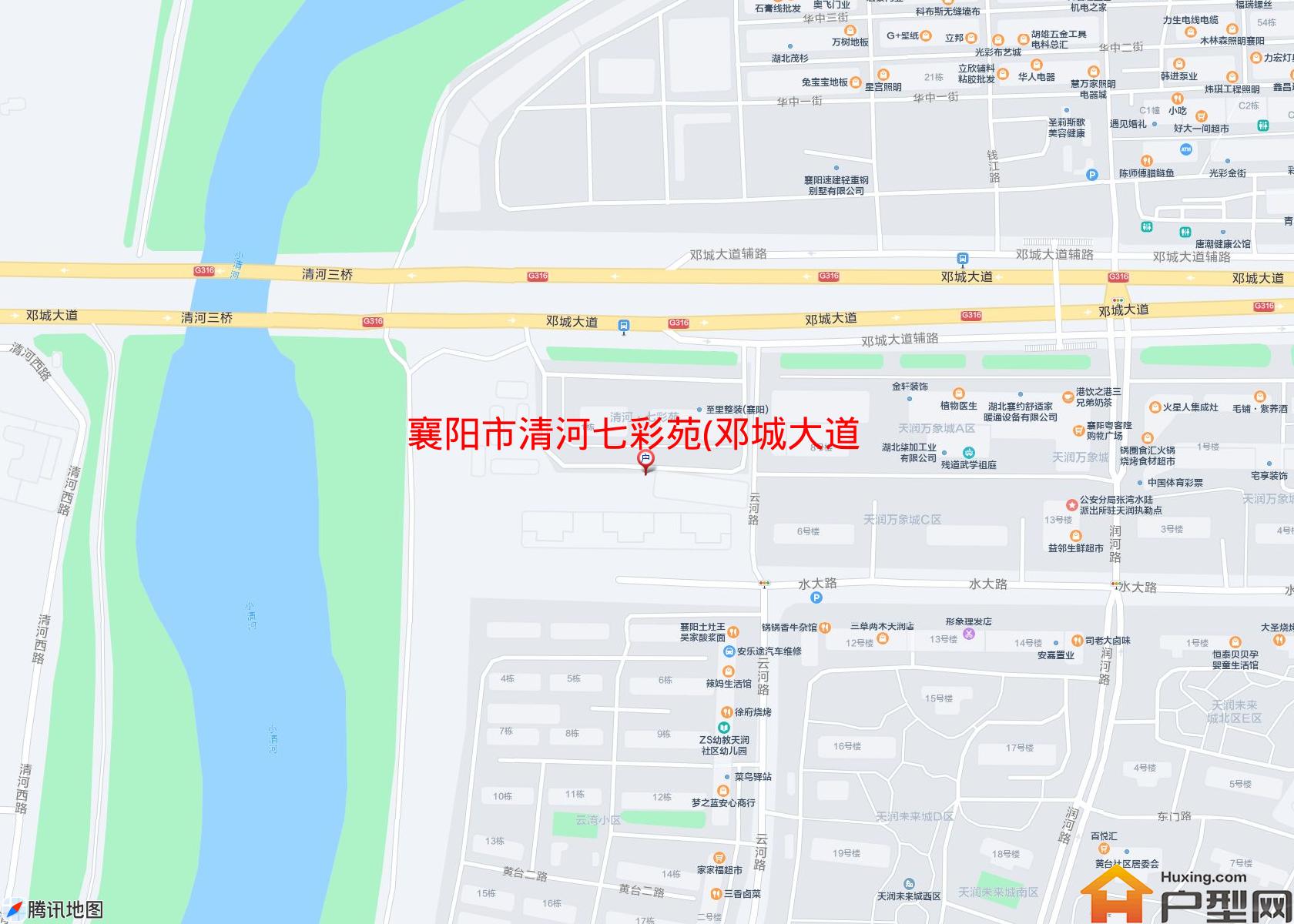 清河七彩苑(邓城大道)小区 - 户型网