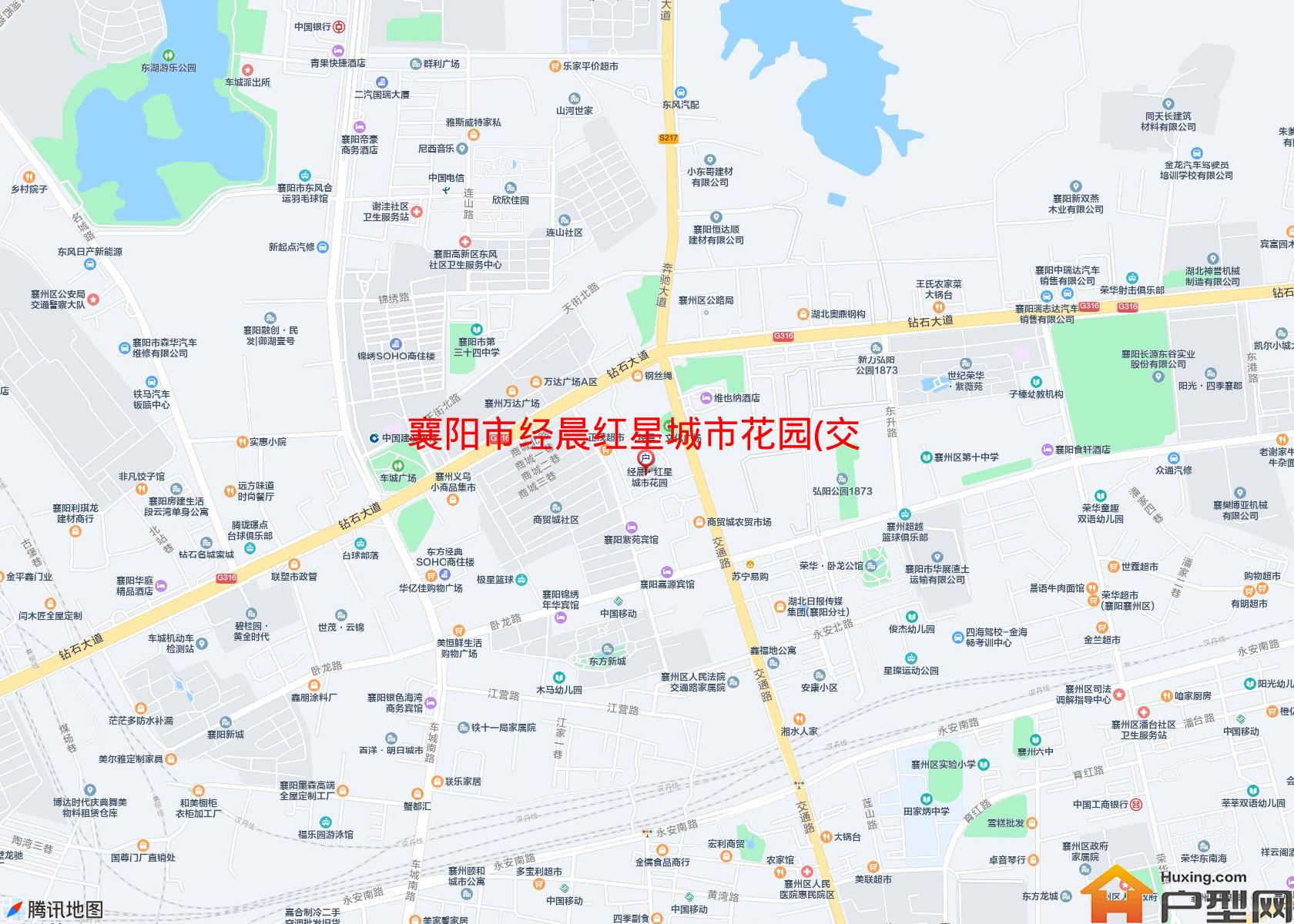 经晨红星城市花园(交通路69号)小区 - 户型网