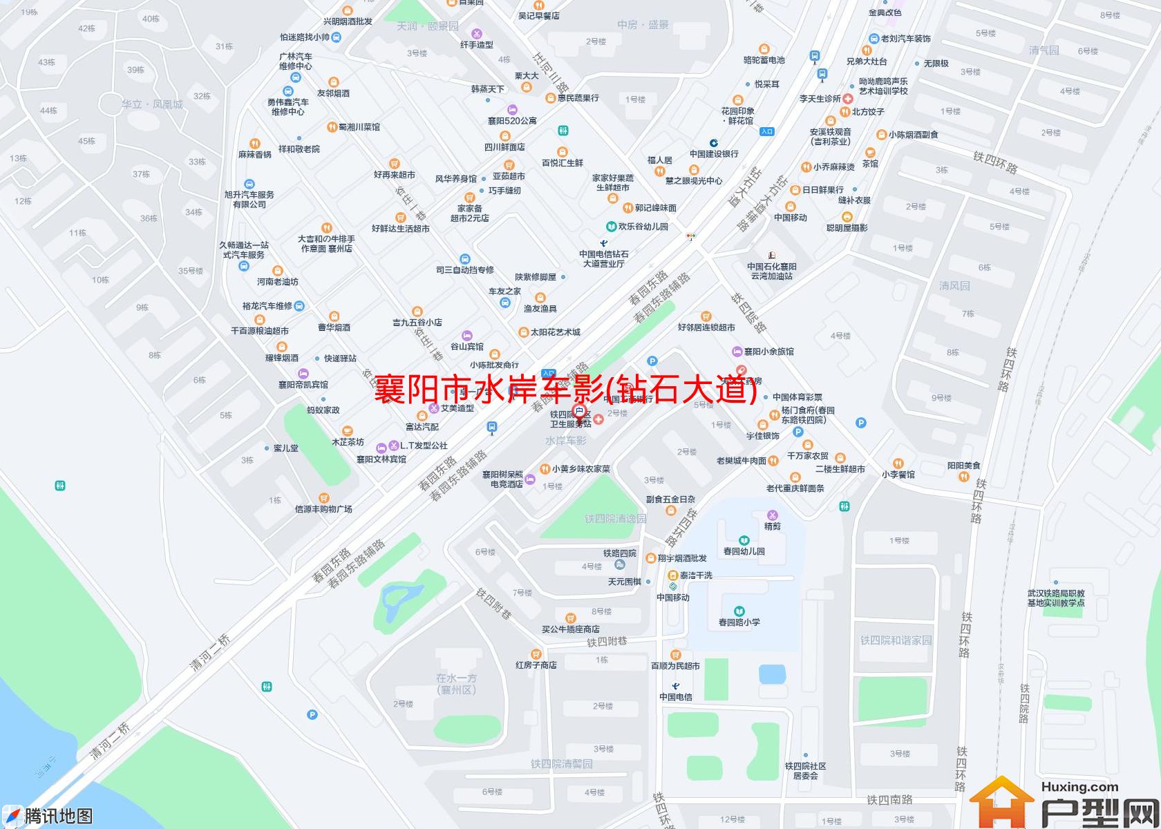 水岸车影(钻石大道)小区 - 户型网