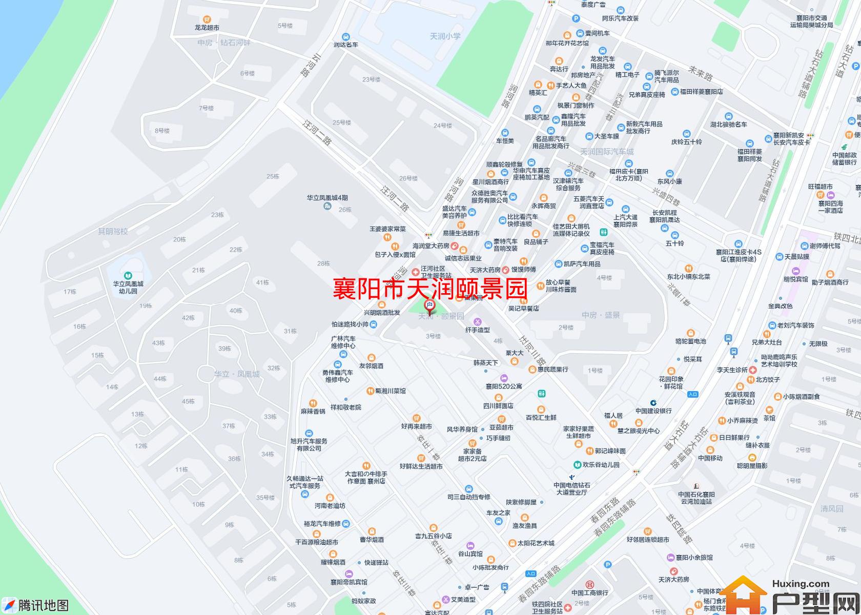 天润颐景园小区 - 户型网