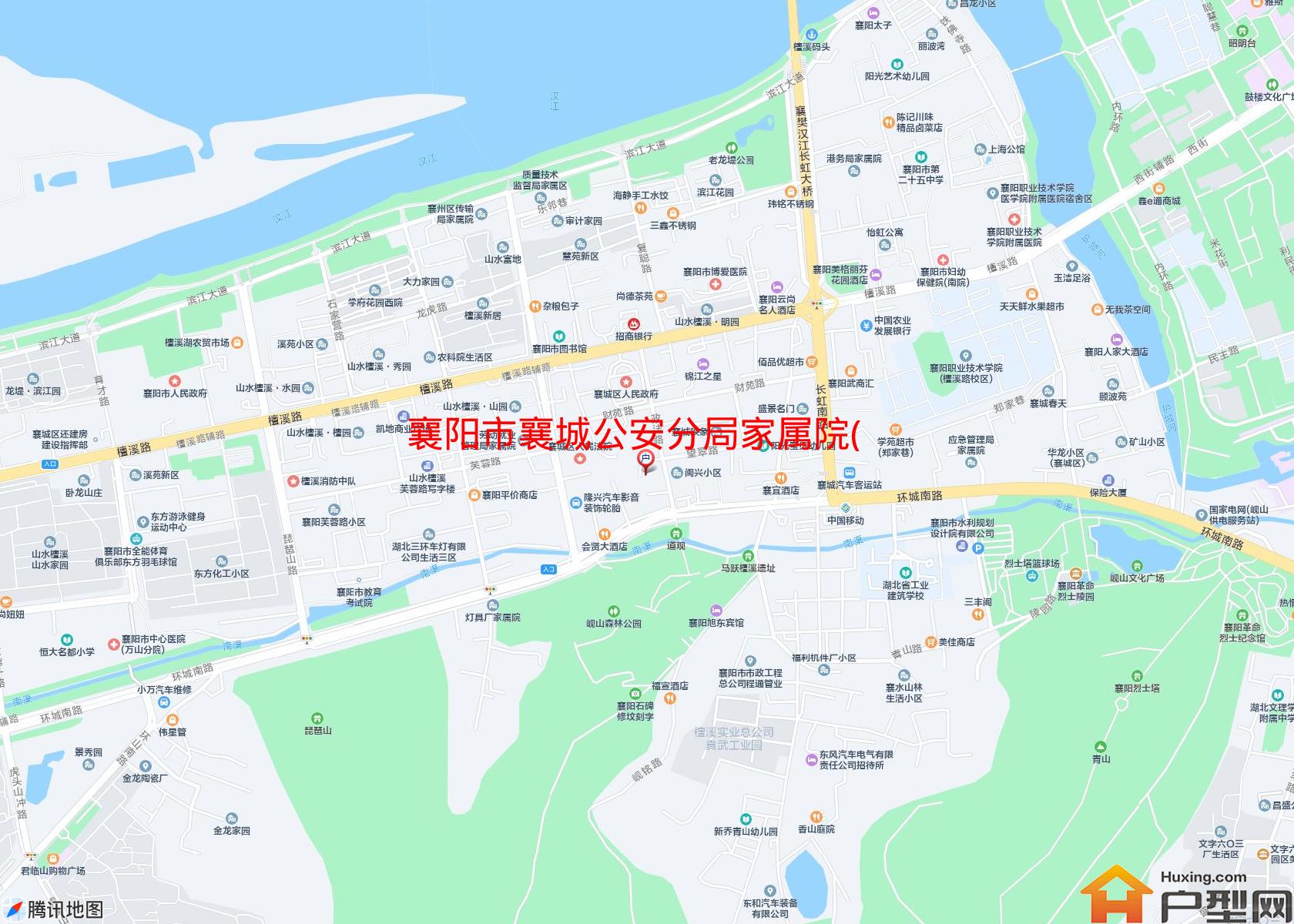 襄城公安分局家属院(政法巷)小区 - 户型网