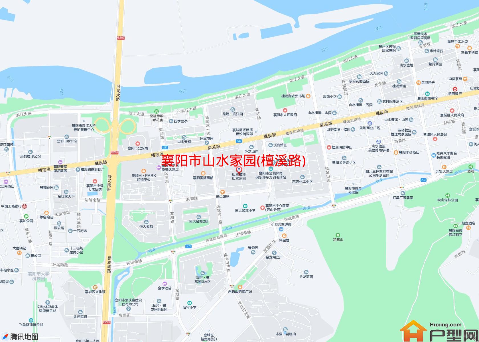 山水家园(檀溪路)小区 - 户型网