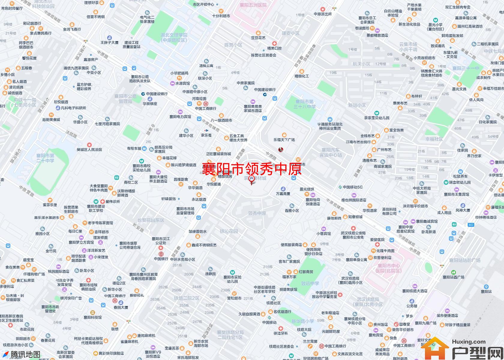 领秀中原小区 - 户型网