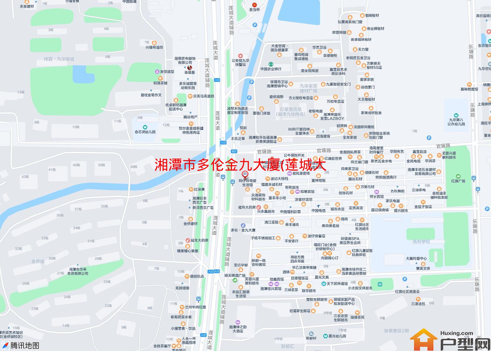 多伦金九大厦(莲城大道)小区 - 户型网